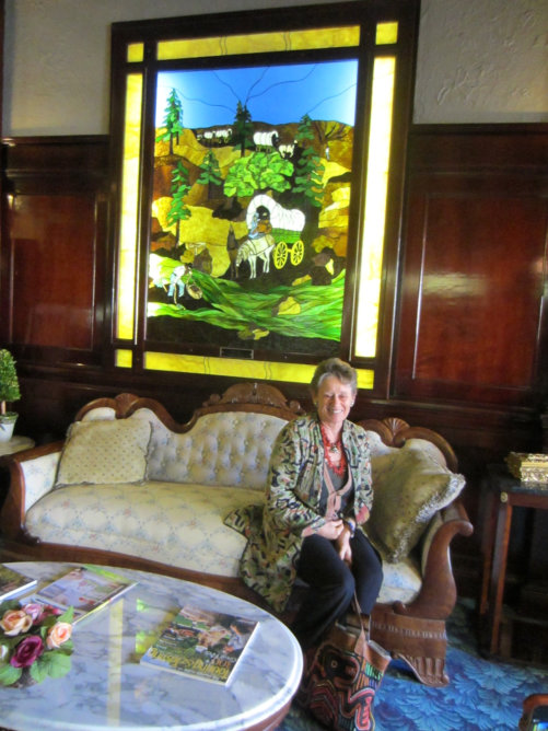 Anne Robichaud at the Carey Hotel